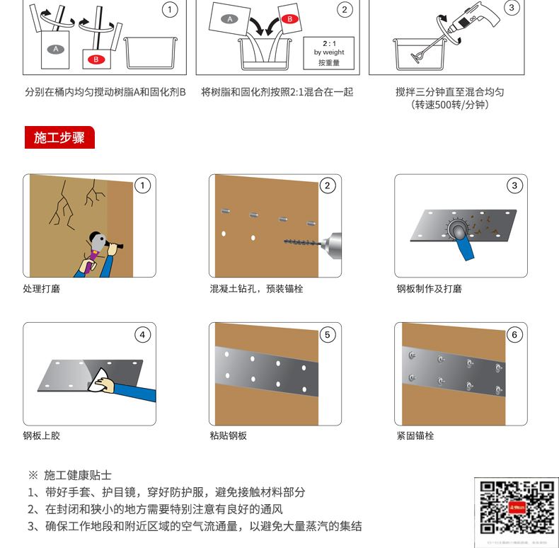 包钢双滦粘钢加固施工过程